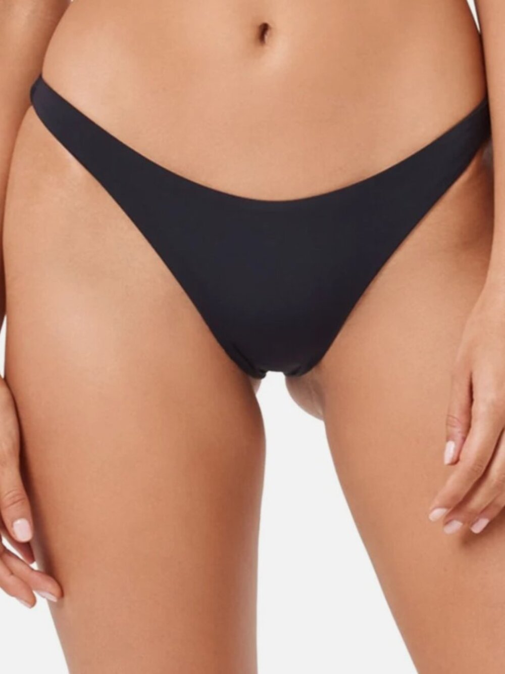 L*Space Camacho classic bikini bottom in black, size XL